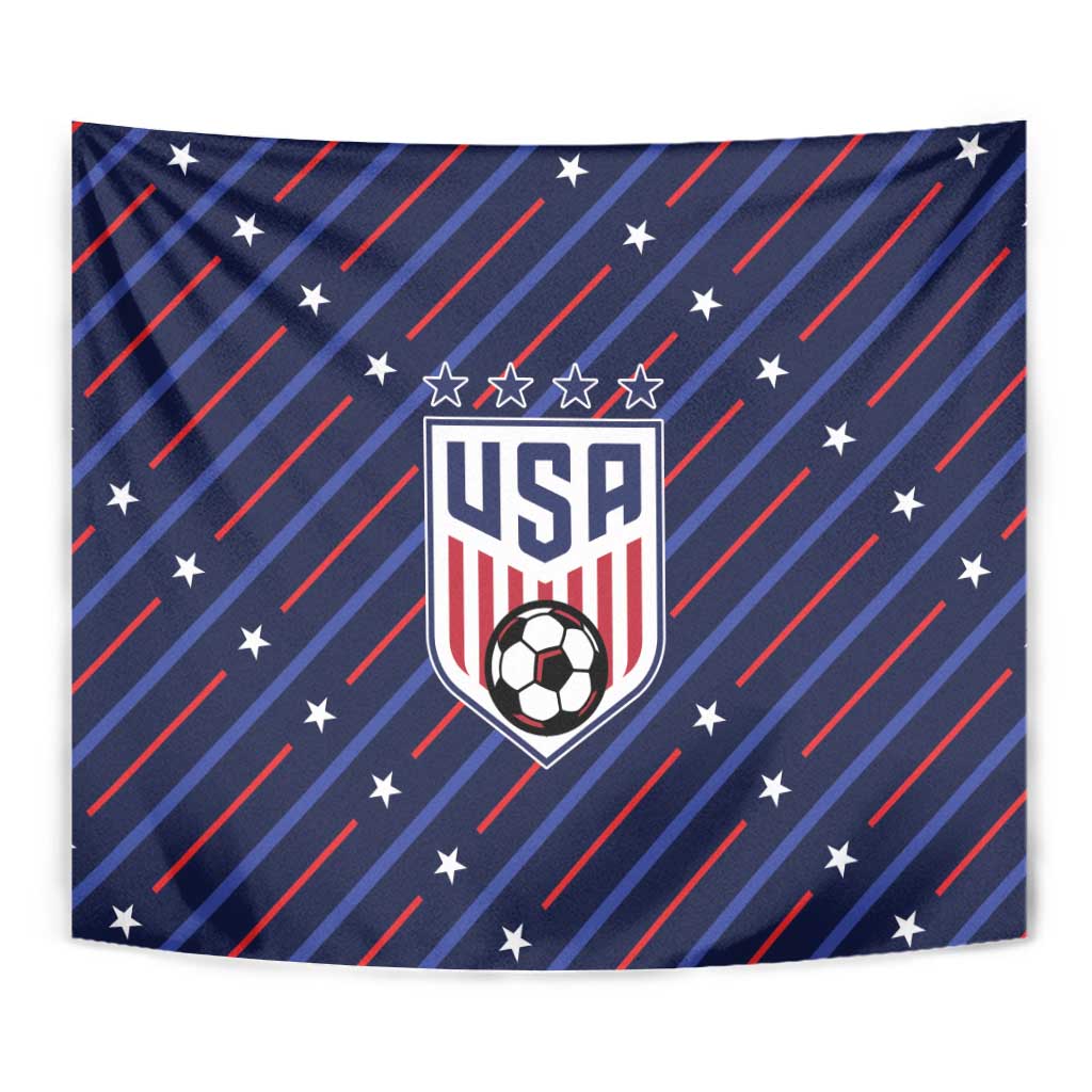 Soccer USA 2026 Tapestry Stronger Together We Are One Nation - Wonder Print Shop