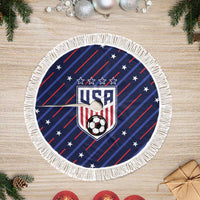 Soccer USA 2026 Tree Skirt Stronger Together We Are One Nation - Wonder Print Shop