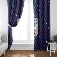 Soccer USA 2026 Window Curtain Stronger Together We Are One Nation - Wonder Print Shop
