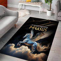 Fly Beyond Limits With Pegasus Area Rug