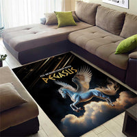 Fly Beyond Limits With Pegasus Area Rug