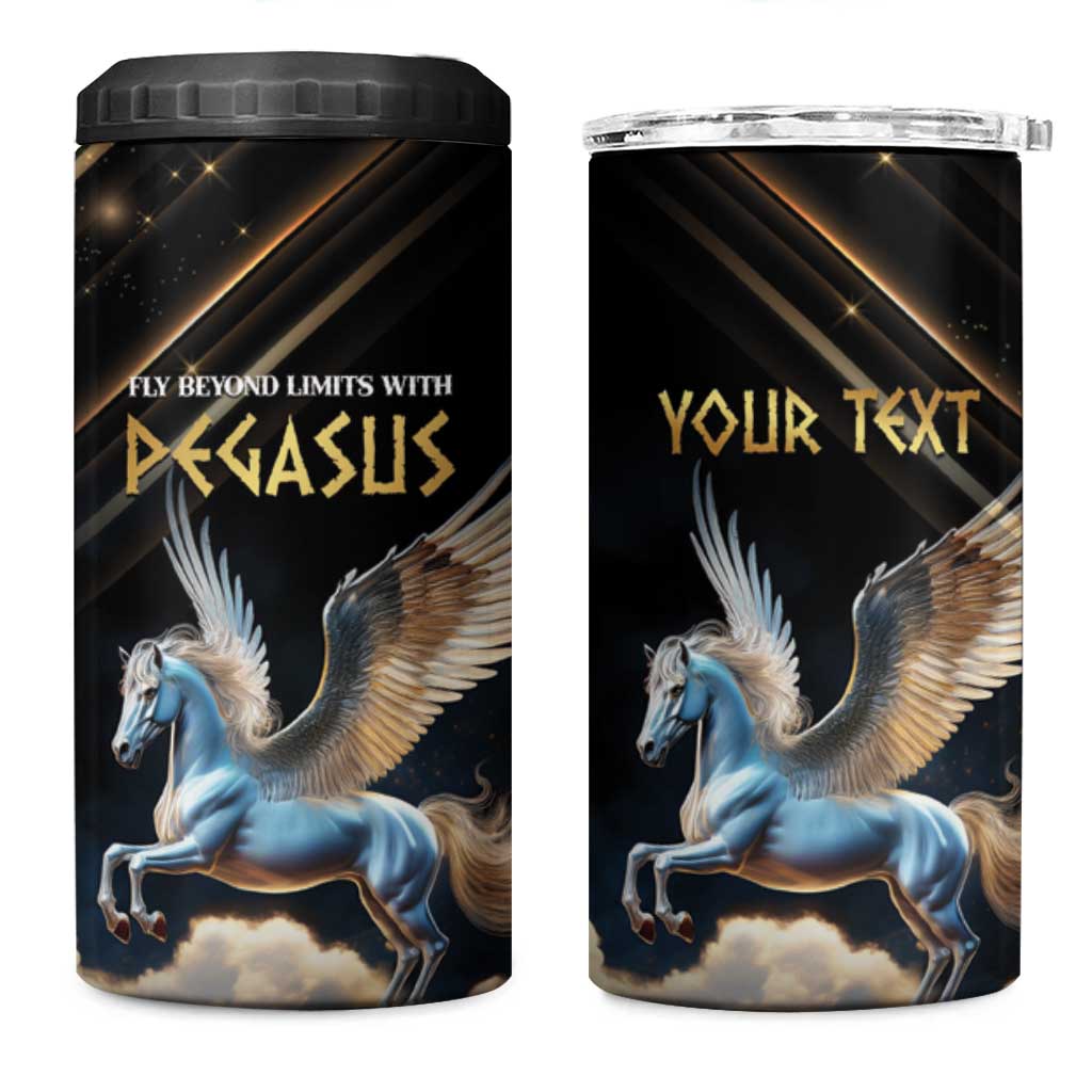 Personalized Fly Beyond Limits With Pegasus 4 in 1 Can Cooler Tumbler