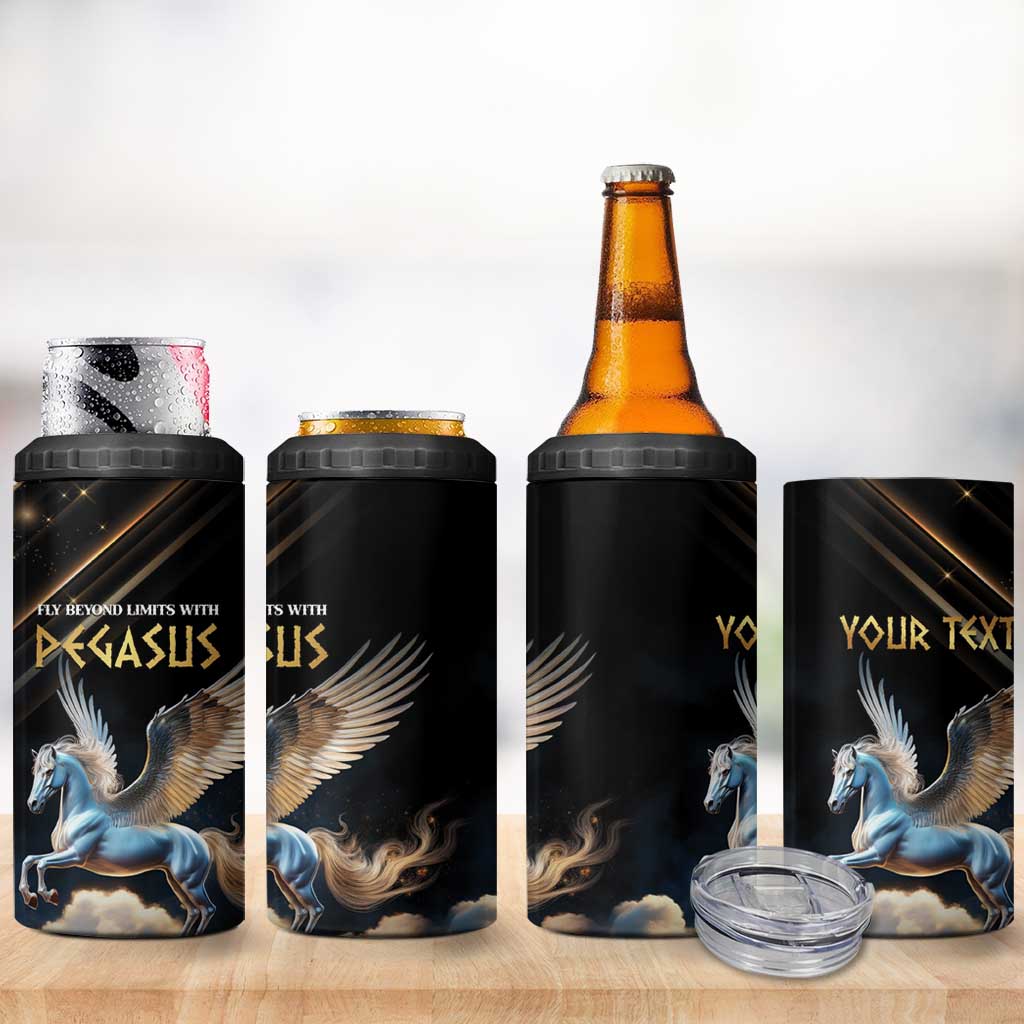 Personalized Fly Beyond Limits With Pegasus 4 in 1 Can Cooler Tumbler