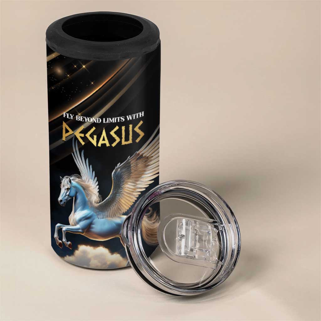 Personalized Fly Beyond Limits With Pegasus 4 in 1 Can Cooler Tumbler