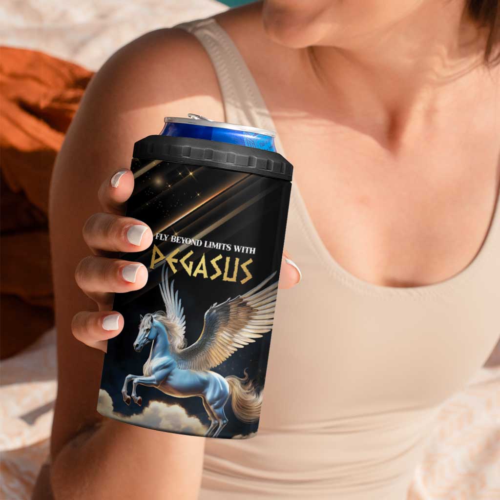 Personalized Fly Beyond Limits With Pegasus 4 in 1 Can Cooler Tumbler