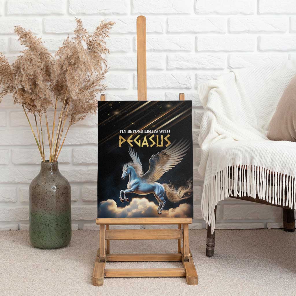Fly Beyond Limits With Pegasus Canvas Wall Art