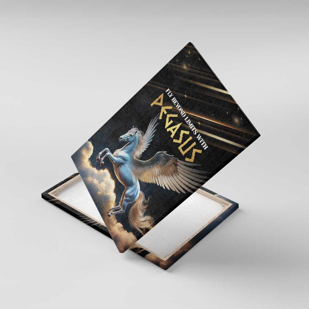 Fly Beyond Limits With Pegasus Canvas Wall Art