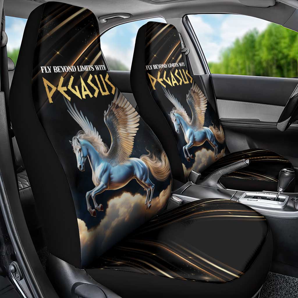 Fly Beyond Limits With Pegasus Car Seat Cover