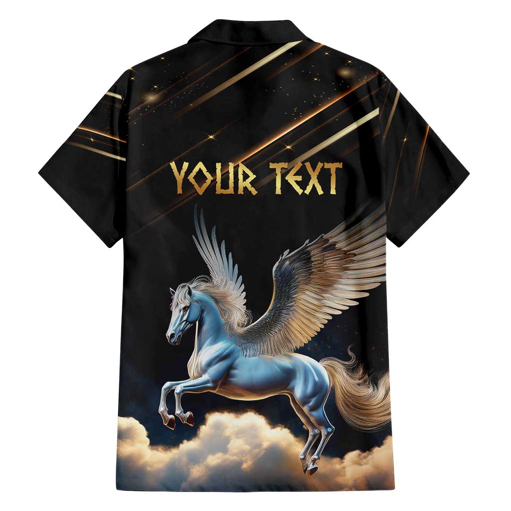 Personalized Fly Beyond Limits With Pegasus Family Matching Long Sleeve Bodycon Dress and Hawaiian Shirt