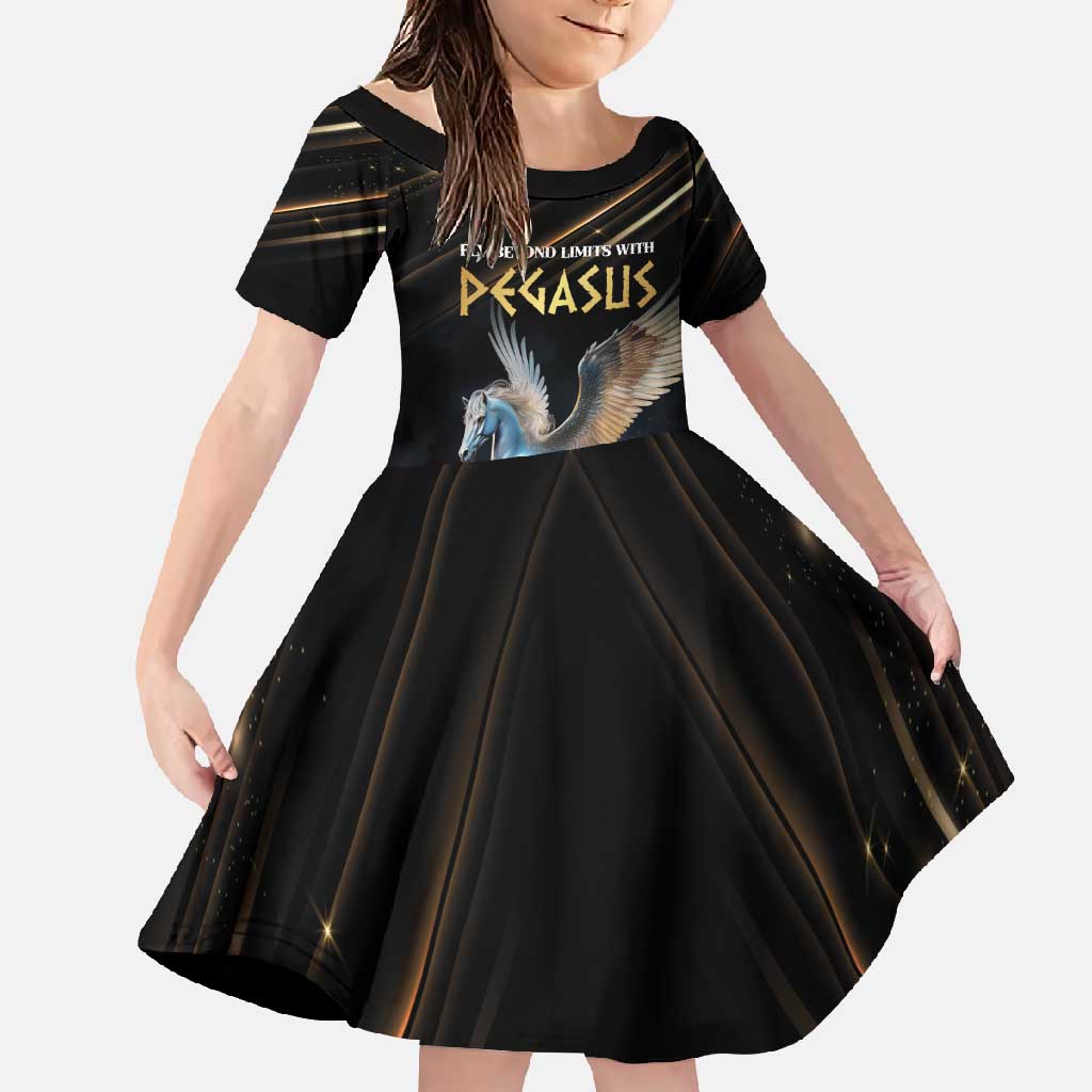 Personalized Fly Beyond Limits With Pegasus Family Matching Mermaid Dress and Hawaiian Shirt