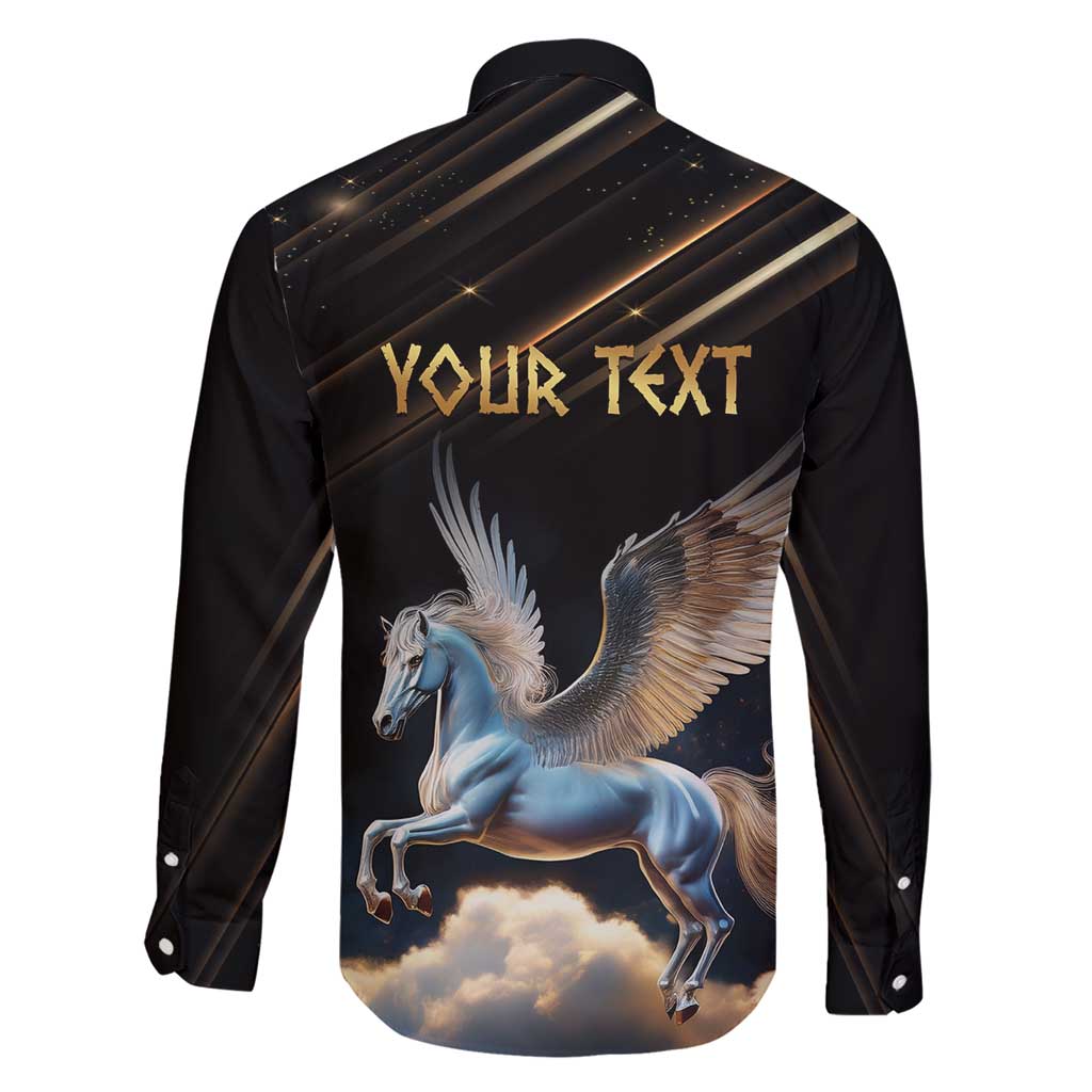 Personalized Fly Beyond Limits With Pegasus Family Matching Short Sleeve Bodycon Dress and Hawaiian Shirt - Wonder Print Shop