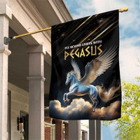 Fly Beyond Limits With Pegasus Garden Flag - Wonder Print Shop