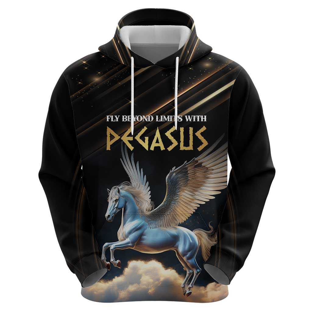 Personalized Fly Beyond Limits With Pegasus Hoodie - Wonder Print Shop