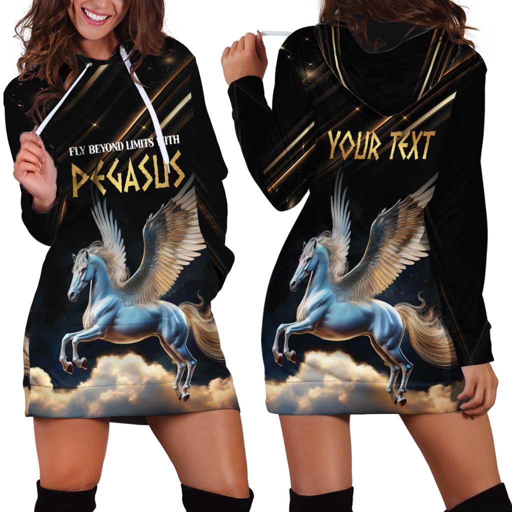 Personalized Fly Beyond Limits With Pegasus Hoodie Dress - Wonder Print Shop