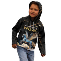 Personalized Fly Beyond Limits With Pegasus Kid Hoodie - Wonder Print Shop