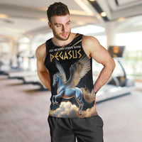 Personalized Fly Beyond Limits With Pegasus Men Tank Top - Wonder Print Shop
