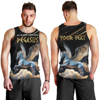 Personalized Fly Beyond Limits With Pegasus Men Tank Top - Wonder Print Shop