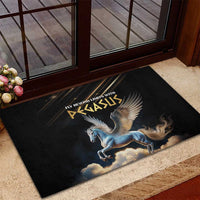 Fly Beyond Limits With Pegasus Rubber Doormat - Wonder Print Shop