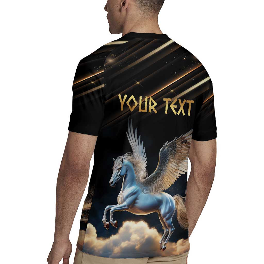 Personalized Fly Beyond Limits With Pegasus Rugby Jersey - Wonder Print Shop