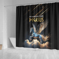 Fly Beyond Limits With Pegasus Shower Curtain - Wonder Print Shop