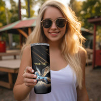 Personalized Fly Beyond Limits With Pegasus Skinny Tumbler - Wonder Print Shop