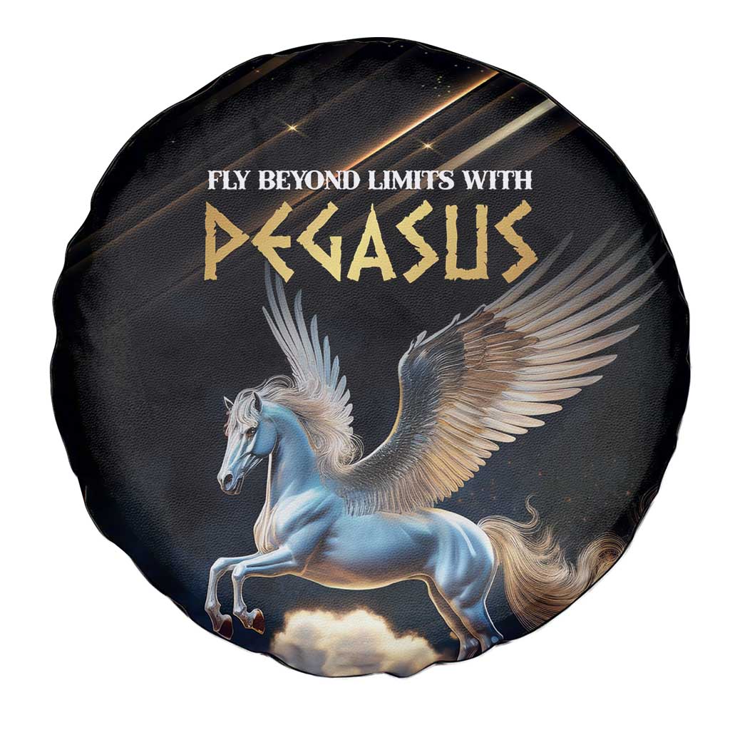 Fly Beyond Limits With Pegasus Spare Tire Cover - Wonder Print Shop