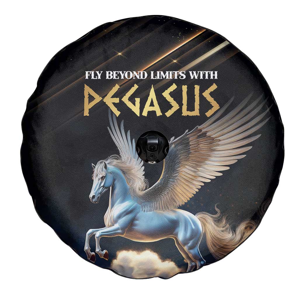 Fly Beyond Limits With Pegasus Spare Tire Cover - Wonder Print Shop