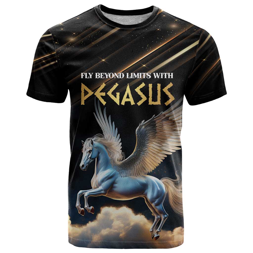 Personalized Fly Beyond Limits With Pegasus T Shirt - Wonder Print Shop