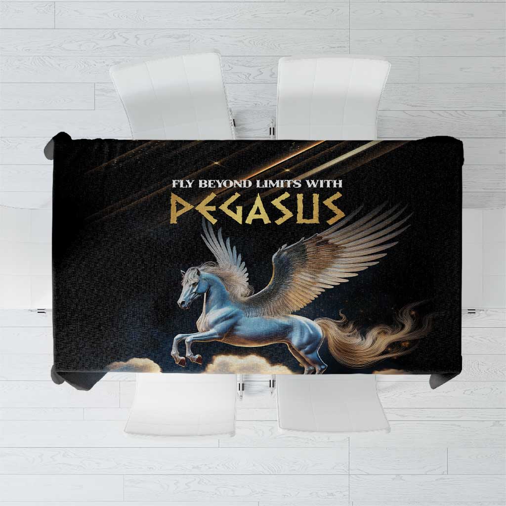 Fly Beyond Limits With Pegasus Tablecloth - Wonder Print Shop