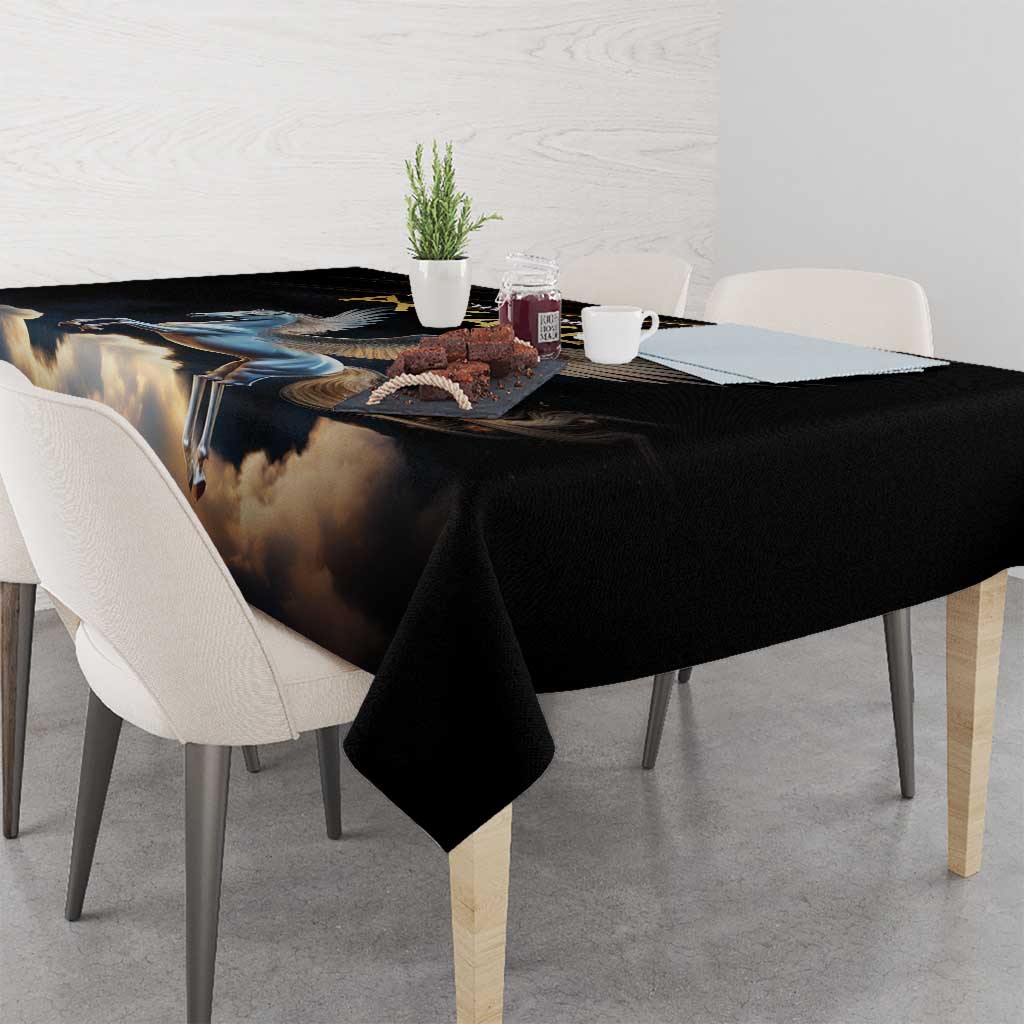 Fly Beyond Limits With Pegasus Tablecloth - Wonder Print Shop