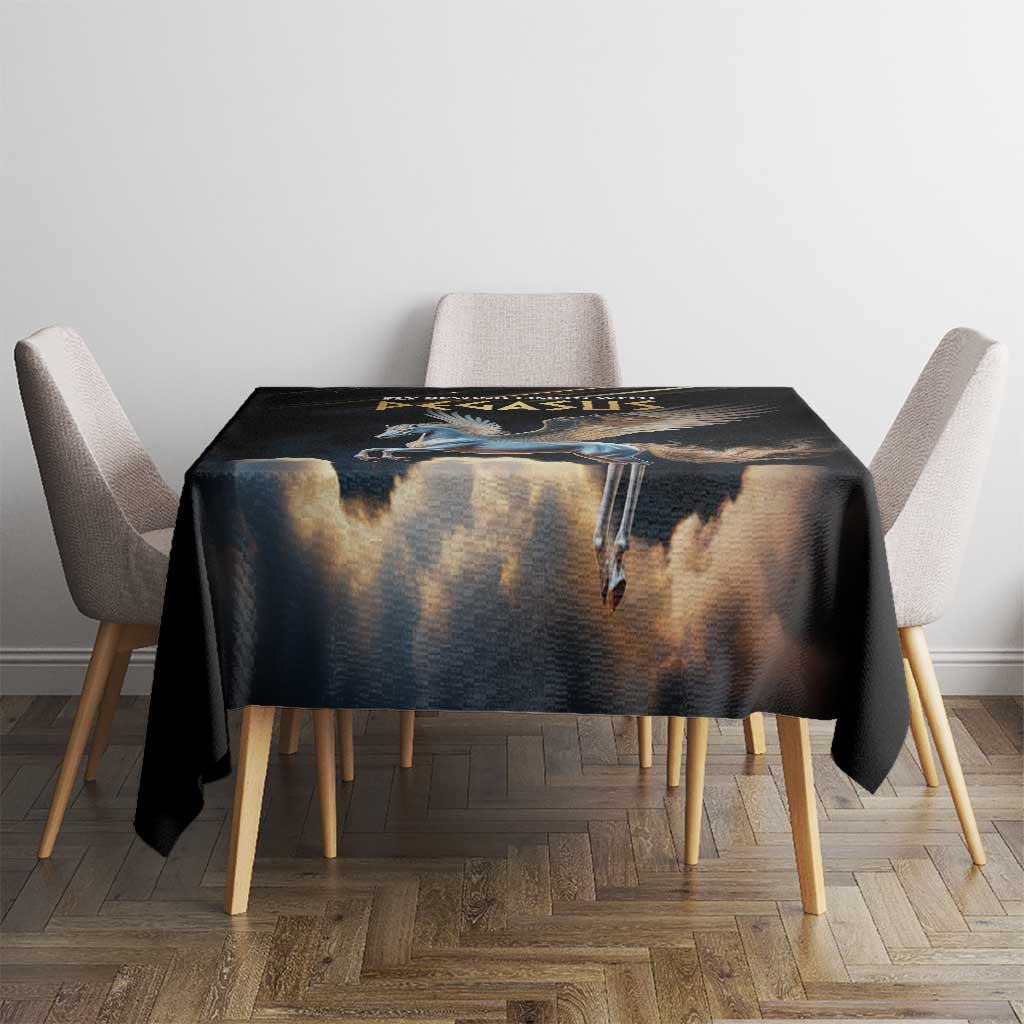 Fly Beyond Limits With Pegasus Tablecloth - Wonder Print Shop