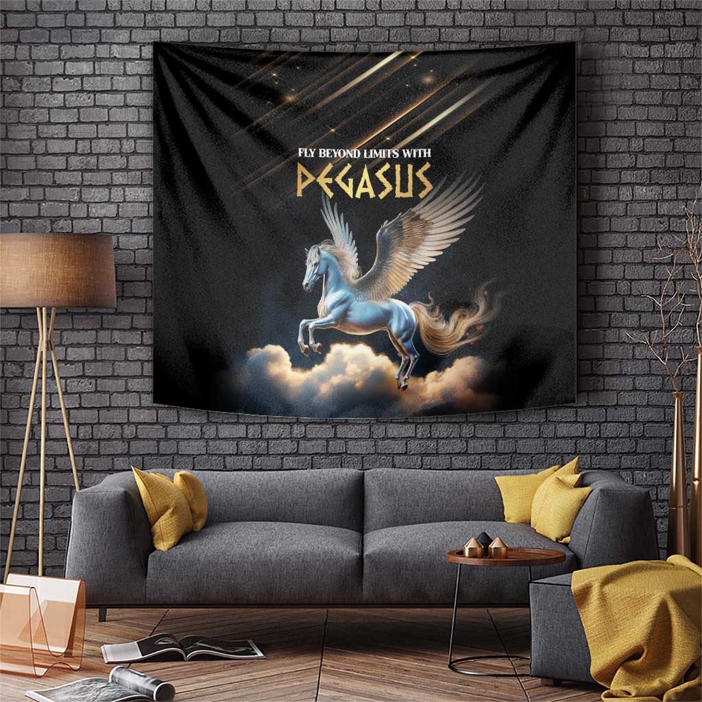 Fly Beyond Limits With Pegasus Tapestry - Wonder Print Shop