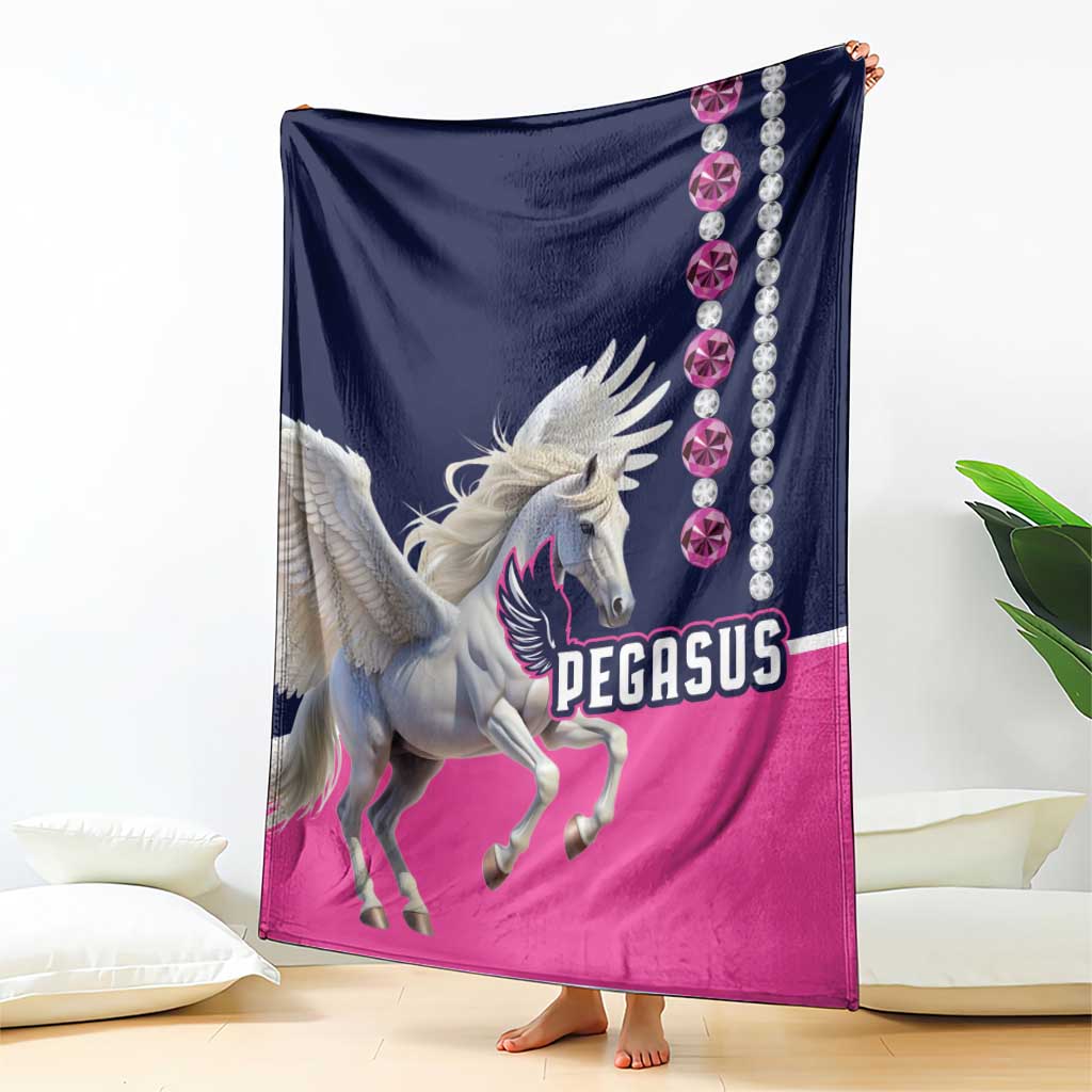 Pegasus Horse Racing Blanket Diamond Luxury Style