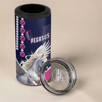 Personalized Pegasus Horse Racing 4 in 1 Can Cooler Tumbler Diamond Luxury Style