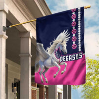 Pegasus Horse Racing Garden Flag Diamond Luxury Style - Wonder Print Shop