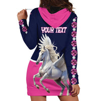 Personalized Pegasus Horse Racing Hoodie Dress Diamond Luxury Style - Wonder Print Shop