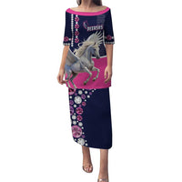 Personalized Pegasus Horse Racing Puletasi Diamond Luxury Style - Wonder Print Shop