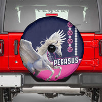 Pegasus Horse Racing Spare Tire Cover Diamond Luxury Style - Wonder Print Shop