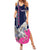 Personalized Pegasus Horse Racing Summer Maxi Dress Diamond Luxury Style - Wonder Print Shop