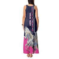 Personalized Pegasus Horse Racing Tank Maxi Dress Diamond Luxury Style - Wonder Print Shop