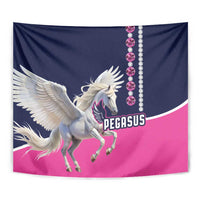Pegasus Horse Racing Tapestry Diamond Luxury Style - Wonder Print Shop