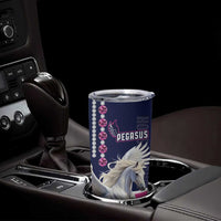 Personalized Pegasus Horse Racing Tumbler Cup Diamond Luxury Style - Wonder Print Shop
