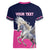Personalized Pegasus Horse Racing Women V-Neck T-Shirt Diamond Luxury Style - Wonder Print Shop