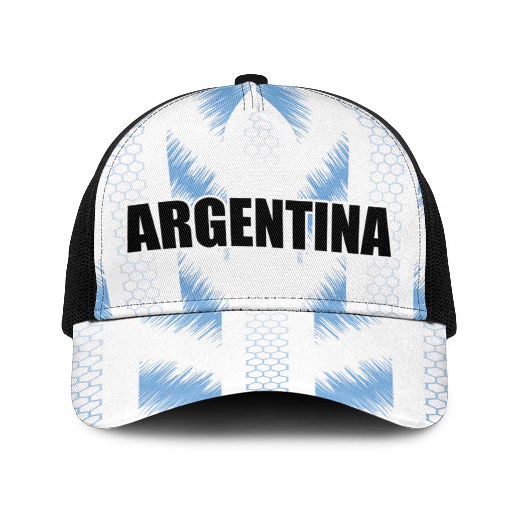 Football 2026 Argentina Baseball Net Cap Vamos La Albiceleste