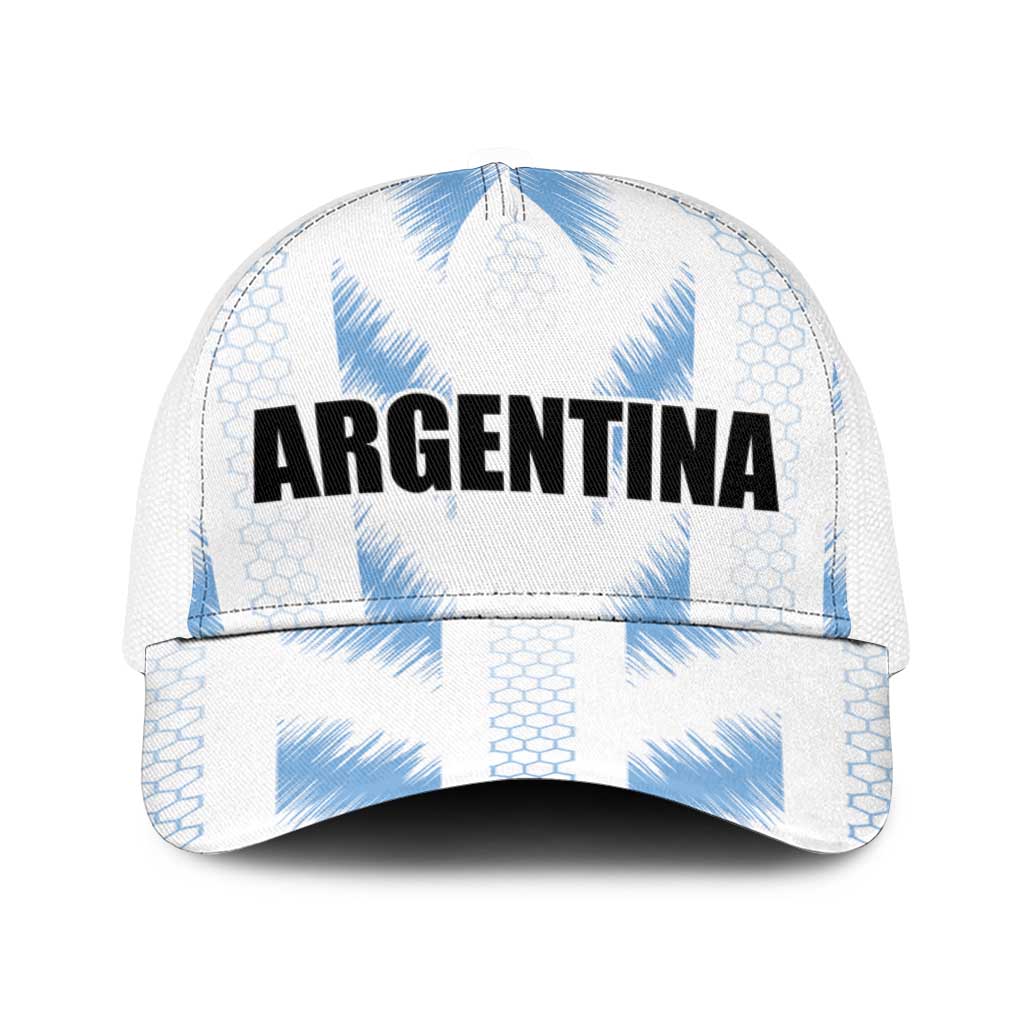 Football 2026 Argentina Baseball Net Cap Vamos La Albiceleste