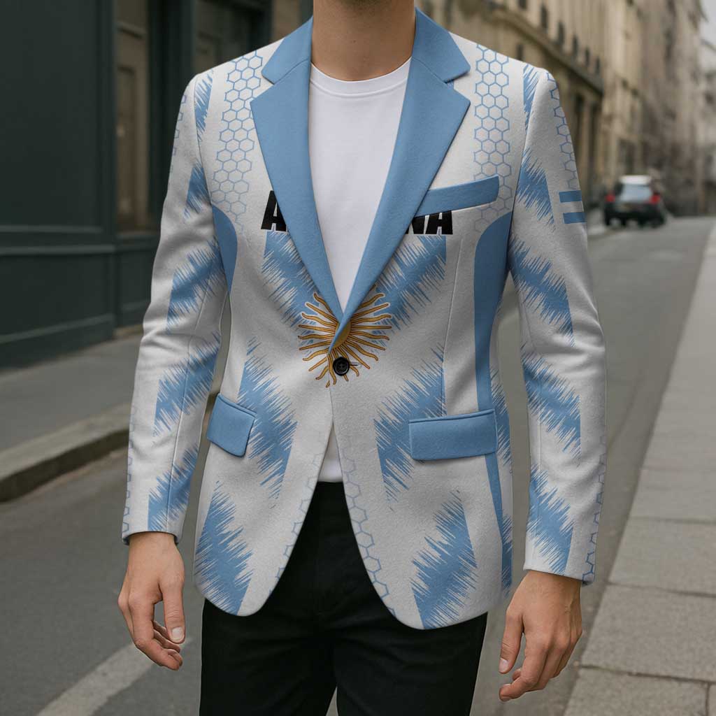 Custom Football 2026 Argentina Blazer Vamos La Albiceleste
