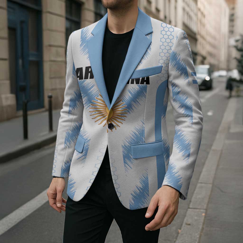 Custom Football 2026 Argentina Blazer Vamos La Albiceleste