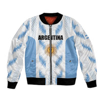 Custom Football 2026 Argentina Bomber Jacket Vamos La Albiceleste