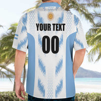 Custom Football 2026 Argentina Hawaiian Shirt Vamos La Albiceleste