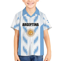 Custom Football 2026 Argentina Hawaiian Shirt Vamos La Albiceleste